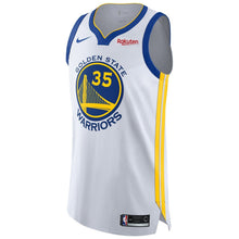 Load image into Gallery viewer, 35 -  Kevin Durant Golden State Warriors Authentic On Court Association Jersey - White