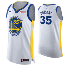 Load image into Gallery viewer, 35 -  Kevin Durant Golden State Warriors Authentic On Court Association Jersey - White