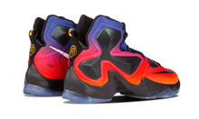 Load image into Gallery viewer, Nike Lebron 13 DB LASER ORANGE/BLACK-CRT PURPLE