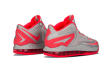 Load image into Gallery viewer, Nike Lebron Air Max 11 Low BASE GREY/LASER CRIMSON