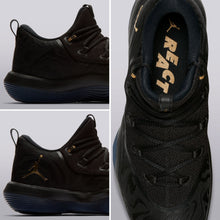 Load image into Gallery viewer, Jordan Super Fly 2017 Low Basketball Shoe - Black/Metallic Gold-Black - Mens