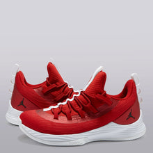 Load image into Gallery viewer, Jordan Ultra Fly 2 Low Basketball Shoe - Gym Red/Black-White - Mens