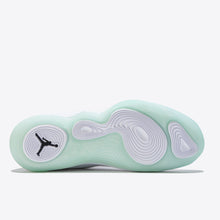 Load image into Gallery viewer, Jordan Super Fly Low Basketball Shoe - White/Black-Emerald Rise - Mens
