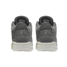Load image into Gallery viewer, Men's Jordan 3 Retro Wool Basketball Shoes - Grey