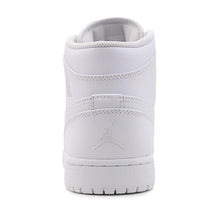 Load image into Gallery viewer, Men's Mid Jordan 1 Basketball Shoes - White