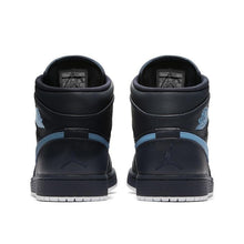 Load image into Gallery viewer, Men's Jordan 1 Mid Basketball Shoes - Black Blue