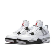 Load image into Gallery viewer, Men's Jordan 4 Basketball Shoes - White