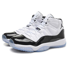 Load image into Gallery viewer, Men's Jordan 11 Concord High 45 Basketball Shoes - White