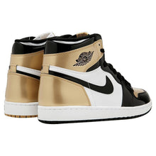 Load image into Gallery viewer, Men's Jordan 1 Basketball Shoes - Black Gold