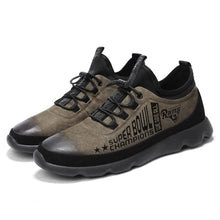 Load image into Gallery viewer, SUPER BOWL LIII CHAMPIONS WE ARE ALL RAMS LASER ENGRAVING MEN LEATHER SNEAKERS LIMITED EDITION