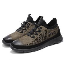 Load image into Gallery viewer, SUPER BOWL LIII CHAMPIONS WE ARE ALL PATRIOTS LASER ENGRAVING MEN LEATHER SNEAKERS LIMITED EDITION