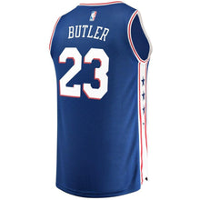 Load image into Gallery viewer, 23 - Men's Fanatics Branded Jimmy Butler Royal Philadelphia 76ers Fast Break Replica Jersey- Icon Edition - Royal