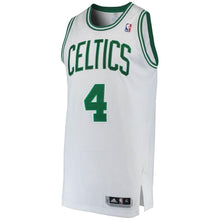 Load image into Gallery viewer, 4 - Men's adidas Isaiah Thomas White Boston Celtics Home Finished Authentic Jersey - White