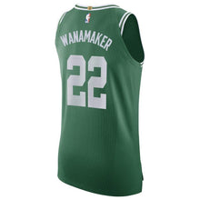Load image into Gallery viewer, 22  - Men's Nike Brad Wanamaker Green Boston Celtics Authentic Sponsor Patch Jersey – Icon Edition - Green