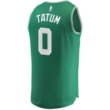 Load image into Gallery viewer, 0 - Men&#39;s Fanatics Branded Jayson Tatum Green Boston Celtics Fast Break Replica Jersey - Icon Edition - Green