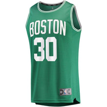Load image into Gallery viewer, 30 - Men's Fanatics Branded Guerschon Yabusele Green Boston Celtics Fast Break Replica Player Jersey - Green