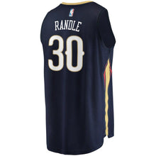 Load image into Gallery viewer, 30 - Men's Fanatics Branded Julius Randle Navy New Orleans Pelicans Fast Break Replica Jersey – Icon Edition - Navy