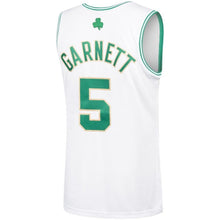 Load image into Gallery viewer, 5 - Men's Mitchell &amp; Ness Kevin Garnett White Boston Celtics 2008-09 Hardwood Classics Authentic Jersey - White