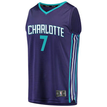 Load image into Gallery viewer, 7 - Men's Fanatics Branded Dwayne Bacon Purple Charlotte Hornets Fast Break Replica Player Jersey - Statement Edition - Purple