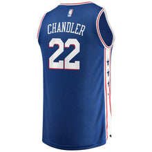 Load image into Gallery viewer, 22 - Men's Fanatics Branded Wilson Chandler Royal Philadelphia 76ers Fast Break Replica Jersey – Icon Edition - Royal