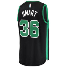 Load image into Gallery viewer, 36 - Men's Fanatics Branded Marcus Smart Black Boston Celtics Fast Break Replica Jersey - Statement Edition – Black