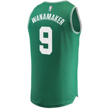 Load image into Gallery viewer, 9 - Men's Fanatics Branded Brad Wanamaker Kelly Green Boston Celtics Fast Break Replica Jersey – Icon Edition - Green