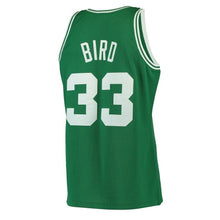 Load image into Gallery viewer, 33- Men's Mitchell &amp; Ness Larry Bird Kelly Green Boston Celtics 1985-86 Hardwood Classics Swingman Jersey- Green