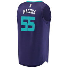 Load image into Gallery viewer, 55 - Men's Fanatics Branded J.P. Macura Purple Charlotte Hornets Fast Break Replica Player Jersey - Statement Edition - Purple