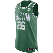 Load image into Gallery viewer, 26  - Men's Nike Jabari Bird Green Boston Celtics Authentic Sponsor Patch Jersey – Icon Edition - Green