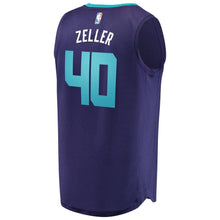 Load image into Gallery viewer, 40 - Men's Fanatics Branded Cody Zeller Purple Charlotte Hornets Fast Break Replica Player Jersey - Statement Edition - Purple