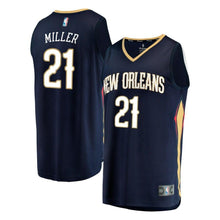 Load image into Gallery viewer, 21 - Men's Fanatics Branded Darius Miller Navy New Orleans Pelicans Fast Break Replica Player Jersey - Icon Edition - Navy