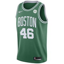 Load image into Gallery viewer, 46  - Men's Nike Aron Baynes Green Boston Celtics Swingman Sponsor Patch Jersey - Icon Edition - Green