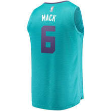 Load image into Gallery viewer, 6 - Youth Fanatics Branded Marvin Williams Teal Charlotte Hornets Fast Break Player Jersey - Icon Edition - Aqua