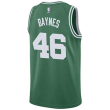 Load image into Gallery viewer, 46  - Men's Nike Aron Baynes Green Boston Celtics Swingman Sponsor Patch Jersey - Icon Edition - Green