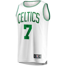 Load image into Gallery viewer, 7 - Men's Nike Kyrie Irving Green Boston Celtics Authentic Sponsor Patch Jersey – Icon Edition - White